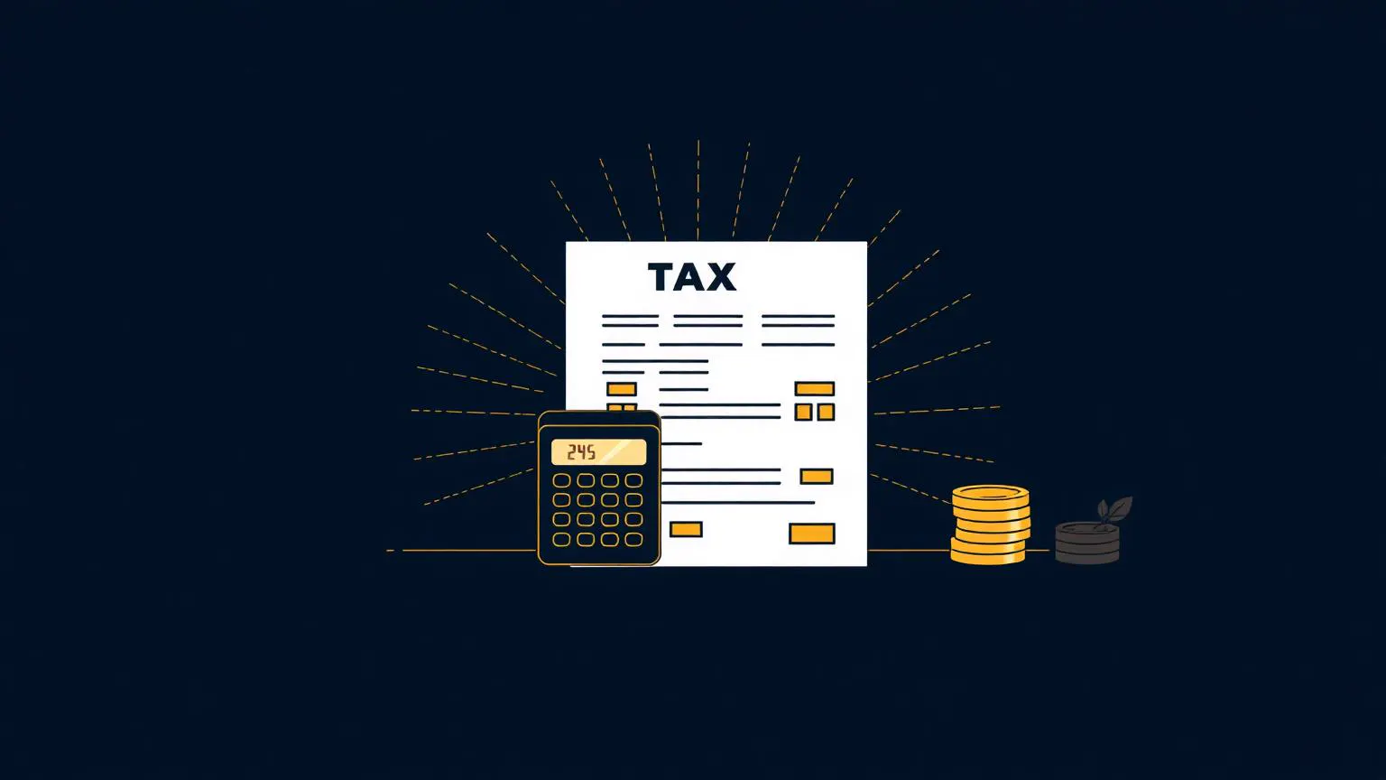 Crypto Casino Taxes: What You Need to Know (2026) — editorial illustration